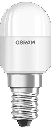 Osram LED Lampe T26 für Kühlschrank mit E14 Sockel, 2,30 W, Ersatz für 20W-Glühbirne, Tageslichtweiß (6500 K)