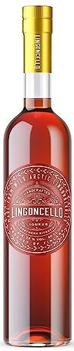 LINGONCELLO - Finnischer Preiselbeerlikör 25% - Fruchtiger Likör aus finnischem Wodka & Lingonberries - Aperitif Likör, 500 ml