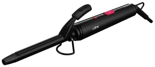 Calor Ferro arricciacapelli 16 mm Loop stretti e ben disegnati Rivestimento in ceramica Tappo isolante Cavo rotante e anello di sospensione CF2119C0