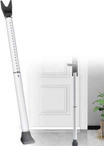 Tür Sicherheitsstange Schiebetürschloss Heavy Duty Türen Sicherheitsleiste Verstellbar Sicherheitsstange für Terrassentür Balkontür Fenster Wohnung Hotelzimmer