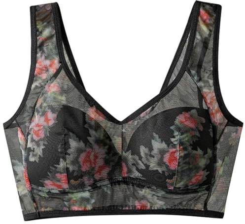 Ladies Plus Size Bra Minimiser Lace Full Coverage Firm Hold Non Padded Non Wired