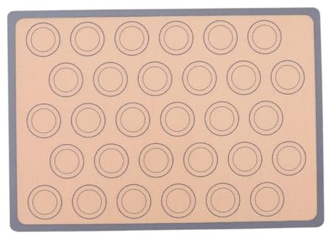 LABRIMP Alfombrilla De Hornear De Para Macarons y Pasteles Reutilizable y Antiadherente Para Cocción y Congelación Herramienta De Cocina Práctica