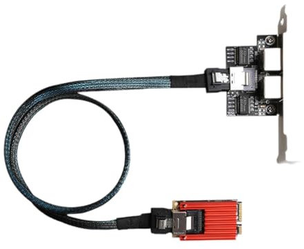 Ronyme Tarjeta de Red Mini PCIe Gigabit Ethernet, reemplazo del convertidor de Tarjeta de Adaptador Ethernet, la Interfaz Mini PCIe para computadoras