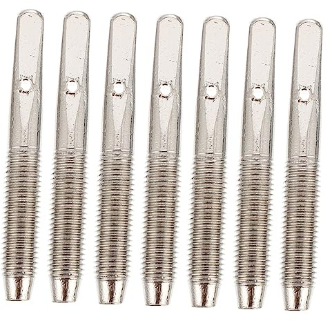 7 Stück Harfen Saitenstifte aus Metall, Silberfarbene Stimmwirbel | Guzheng und Cembalo, Zubehör mit Glatter Oberfläche, Leicht Handhabbar