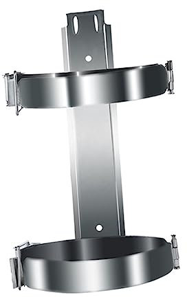 LALAFINA Estintore a in Ferro Zincato Staffa per Estintore Design Sicuro e Facile da Installare Accessori Pratici e Giardino