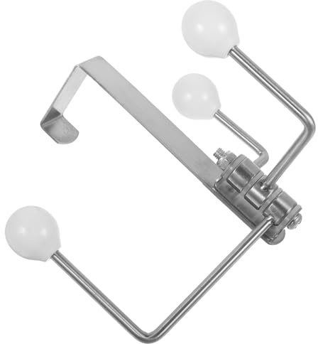 Hemobllo Patère Inox Boules sans Perçage Porte Crochet Suspendu Multi-usage pour Salle de Bain Chambre Cuisine Porte-manteau Pratique et Robuste