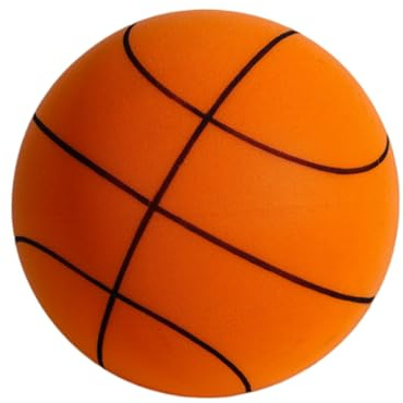 Tanxier 2025 Silent Basketball,Mute Ball Lautloser Basketball für Zuhause Unbeschichteter Trainings Schaumstoff Ball für Geeignet Indoor-Größe 3/5/7