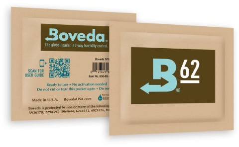 Boveda Micro Humidipak 62%, 4 Gram, by Boveda