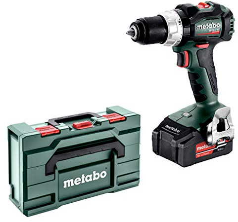 Taladro atornillador batería, 18 V 2 x 4 Ah Ion de litio, marca Metabo, modelo SB 18 LT BL (Referencia: MTB 602316950)