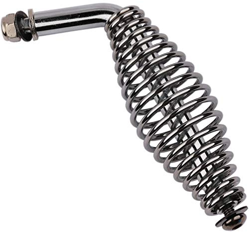 Gooyoou 5 Stainless Spring Handle with 1/2 Steel Rod for BBQ pits Trailers, Custom Metal Projects, Custom Built Grills, Smokers, Pits, Wood Stoves,cabinets