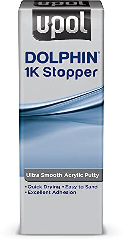 U-POL Dolphin 1K Acryl Spachtel | 1K Stopper Versiegelungsmasse | 200g Tube