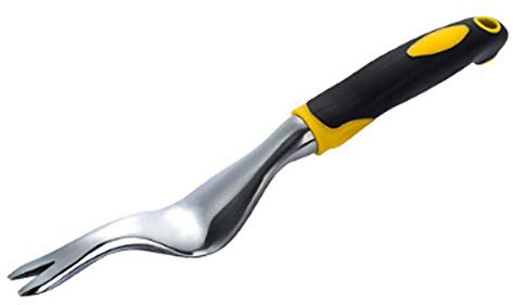 IKAAR Edelstahl Unkrautstecher Unkrautjäter Wurzeljäter 32cm Lang Ampferstecher zur Garden Grundausstattung