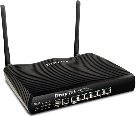 DrayTek Vigor 2927ax - Dual-WAN-VPN-Firewall-Router - Die Ausrüstung für alle Dienstleistungen