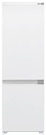 Statesman BIFF7030FF Integrated 55cm Frost Free Fridge Freezer, 242 Litre, 4 Adjustable Glass Shelves, 3 Clear Freezer Drawers, White