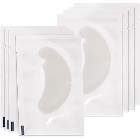Lunamoon Augenpads für Wimpernverlängerung Wimpern Pads U-Shape 50Paar | Wimpernverlängerung Pad,Wimpern Augenpads,Eyelash Pad,Wimpern Patches,Eye Patch for Lash Extension,Wimpern Extension Zubehör