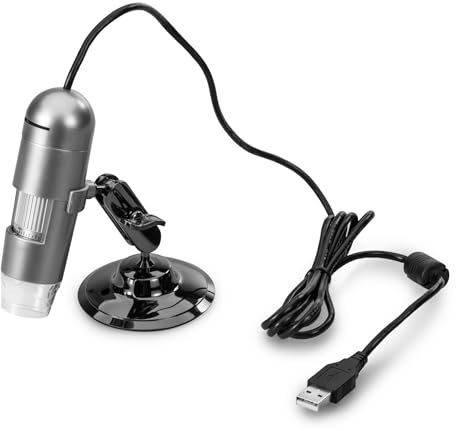 Microscopio Digitale Portatile SMART DiProgress HOOKE USB2 2MPX - Ingrandimenti zoom 10X-200X