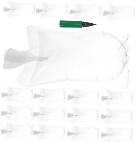 SOIMISS 100pcs Semi-circular Shoe Stretcher Air Bags Inflator Pump Shoe Shape Keeper for Sports Support and Care Kit Random Color