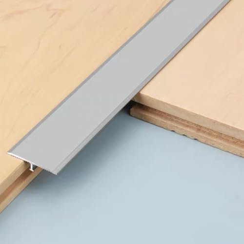 RTVGNSZSJL 28mm T-Form Übergangsprofil，Selbstklebender Türschwellen Leiste Ausgleichsprofil，Boden/Teppich Laminat Übergangsleiste，Verbindungs Abdeckleiste(Champagne)