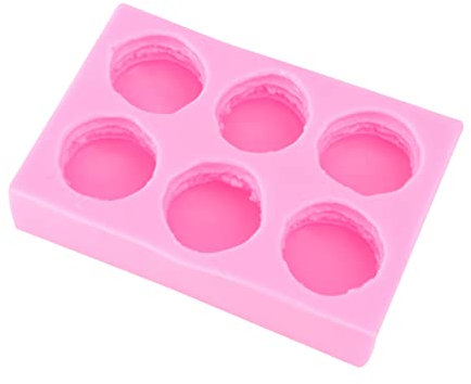 Amosfun Macaron Mould Silicone Cake Mould Cavity Silicone Baking DIY Baking Molds