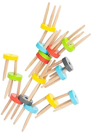 Vaguelly Balancespiel Stuhlturm Junge Mädchen Spielzeug Holz Baustein Lernspielzeug Für Jungen Mädchen Geduld Eltern-Junge -Spiel