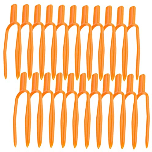 BESPORTBLE 200stücke Gartenclips aus Kunststoff für Rankenpflanzen Pflanzenstützen und Rankgabeln Wiederverwendbare Rankenbefestigungen für Wassermelonen und Erdnussranken