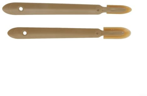 Set di 2 spatole in gomma per levigatura precisa e applicazione del sigillante, perfette per professionisti e appassionati di fai da te (2 pezzi piccoli)
