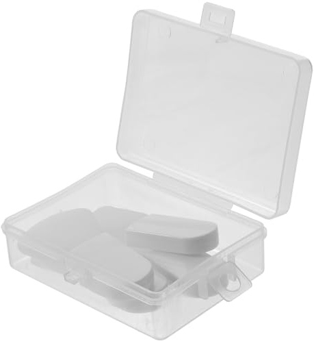 ARTSEWPLY Mini Pennelli Silicone per Maschera Design Compatto e con Custodia Rettangolare Adatti e Occhi per e