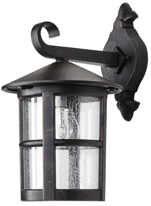 Lindby Utomhusvägglampa 'FLORENTINE'met USB-aansluiting (modern) i vit av aluminium/grå zink (1 lamor, E27) - vägglampa utomhus, vägglampa, LED-utomhuslampa, väggbelysning lampa vägg, hus, terrass &