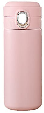 JSSEVN Bouteille isotherme en acier inoxydable pour le sport, les voyages, 300 ml, double paroi, rose