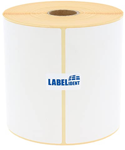 Versandetiketten DHL - 103 x 199 mm - 350 Thermo-Top Papier Etiketten auf 1 Rolle(n) mit 25 mm Kern, Thermodirekt Etiketten selbstklebend, Trägerperfo.