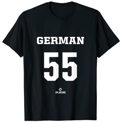 Domingo German 55 MLBPA New York Baseball Player Sunday T-Shirt