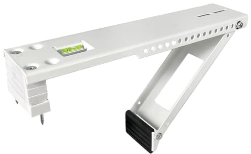 Yehchi Window Air Conditioner Mounting Support Bracket, Universal AC Unit Window Stand Mount Brackets Support Up to 85 lbs Designed for 5,000 to 10,000 BTU A/C Units