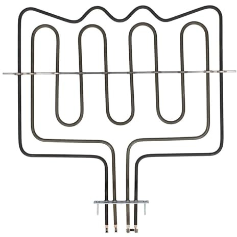 LUTH Premium Profi Parts Elemento calefactor parrilla de calor superior compatible con AEG 3871426049 Backer P C0k109zn para horno