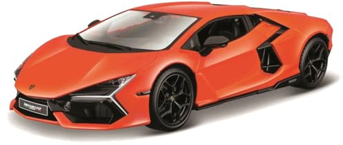 Bburago Lamborghini Revuelto - Realistic 1:24 Scale Model Car, Diecast Replica with Opening Doors, Officially Licensed by Lamborghini, Recommended Age 3+ Years