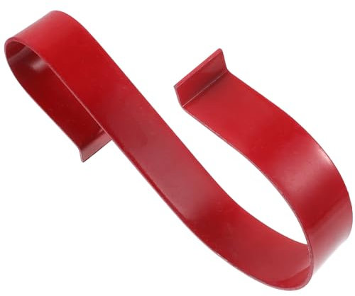 TOVINANNA Iron Life Ring Hanger Multi-use Swimming Pool Hook S-Shaped Lifebuoy Railing Bracket