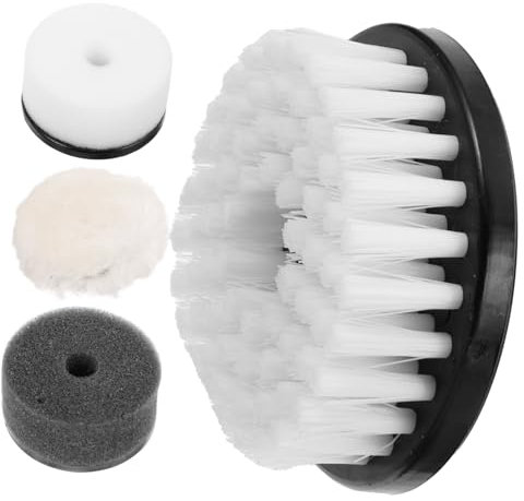 CONGARTENO Kit de 4 Brosses pour Chaussures Brosses à Cirer et Nettoyer Éponges pour Nettoyage Approfondi et Entretien Quotidien