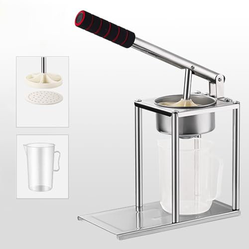 Exprimidor Manual de cítricos con Palanca, de Acero Inoxidable, para Cocina, exprimidor de Naranjas, exprimidor de Limones Profesional Comercial, fácil de Limpiar, Apto para Naranjas y Limones.