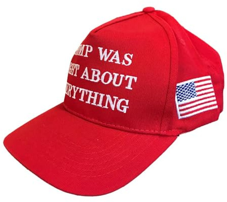 Nationskeps (DE/NL/SE/PL, Alfa, One size, Röd Trump keps)