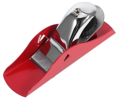 EXHUMKY Cepillo De Rebajar Compacto Herramienta De Carpintero Cuchilla De Precisión Mango Ergonómico Para Proyectos