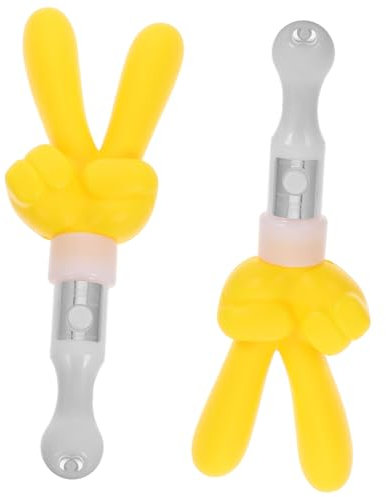 Vaguelly 2pcs Concert Glow Wand Stick Lightweight Cheering Props for Stage Performances Parties Sports Events Bright Illumination Vibrant Color for Maximum Excitement