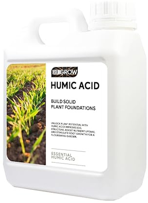 UK Grow Premium Hydroponic and Soil Nutrients - Maximize Plant Growth and Yield (10Ltr, Humic)