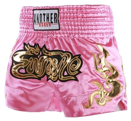 Volere potere Pink Muay Thai Boxing Shorts for Men, Women, Kids - X-Small
