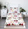 Theonoi Ropa de cama infantil de 100 x 135 cm, para niños pequeños, cama de bebé, juego de funda nórdica de algodón, Öko-Tex Standard para niños y niñas, granja, animales, tractores agrícolas