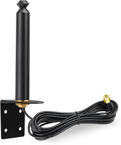 Superbat Antena 4G LTE Exterior SMA Macho 10dBi, Antena Celular de Pared Impermeable para Router Inalámbrico, Módem Puerta de Enlace, Cámara Rastreo, Punto de Acceso Móvil