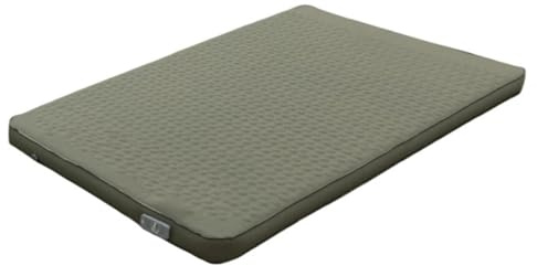 Luftbädd Utomhus Enkel Dubbel Luftkudde Luftpump Automatisk Uppblåsbar Säng Bärbar Camping bilsäng(Green Double)