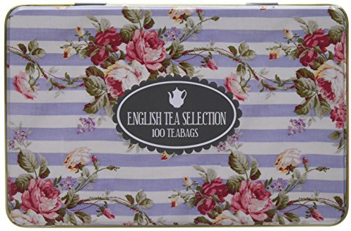 New English Teas Teabag Tin, 100-Count