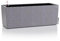 Lechuza – Pot de Fleurs d’Extérieur et d'Intérieur – Stone Balconera – Réserve d'Eau Intégrée – Coloris Gris Pierre – 50 × 19 × 19 cm