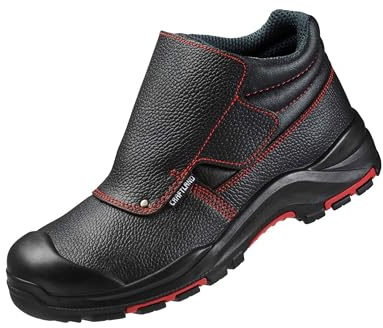 Craftland S3*Eisenach* SCHWEISSER-Stiefe Arbeitsschuhe in Übergrößen Schwarz 33265 große Unisexschuhe, Größe:42