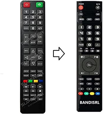 Telecomando compatibile per Nordmende modelli in descrizione