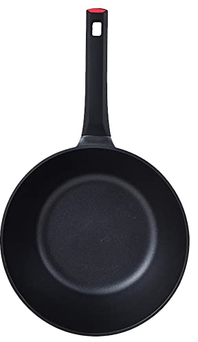 San Ignacio Wok 28x8,5 cm, en aluminio fundido, inducción, ENERGY